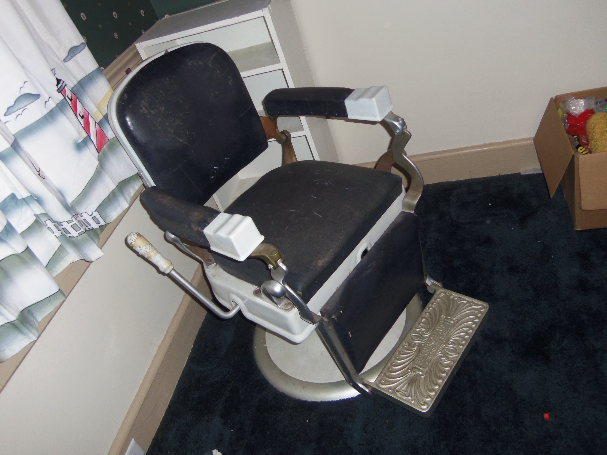 Vintage Berninghaus Barber Chair