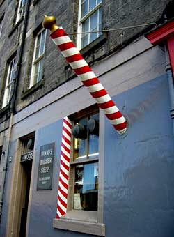 Barber's Pole at Drummond Street